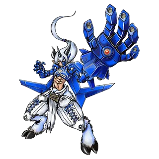 Aegiochusmon: Blue